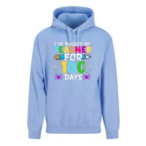 I've Bugged My Teacher For 100 Days Of School Unisex Surf Hoodie