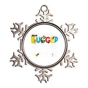 I've Bugged My Teacher For 100 Days Of School Funny Gift Metallic Star Ornament