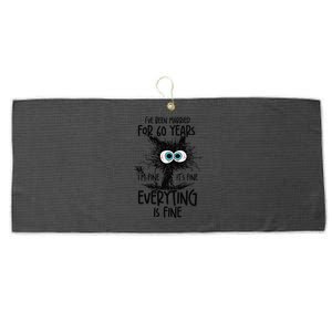 IVe Been Married For 60 Years Everything Is Fine Funny Large Microfiber Waffle Golf Towel