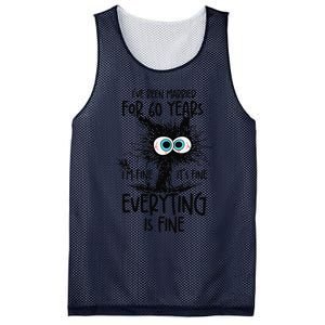 IVe Been Married For 60 Years Everything Is Fine Funny Mesh Reversible Basketball Jersey Tank