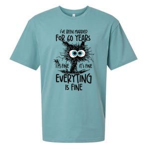 IVe Been Married For 60 Years Everything Is Fine Funny Sueded Cloud Jersey T-Shirt