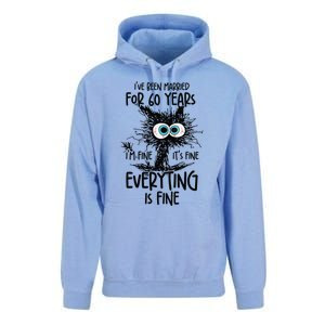 IVe Been Married For 60 Years Everything Is Fine Funny Unisex Surf Hoodie