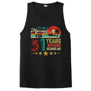 IVe Been Married For 51 Years Nothing Scares Me PosiCharge Competitor Tank