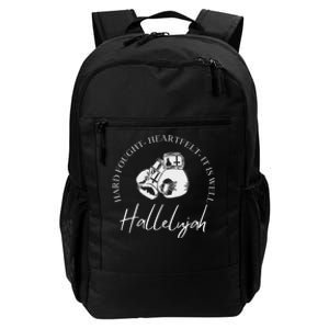 ILl Bring My Hard Fought Heartfelt Hallelujah Daily Commute Backpack