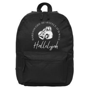 ILl Bring My Hard Fought Heartfelt Hallelujah 16 in Basic Backpack