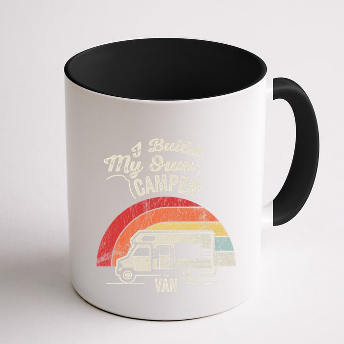 I Build My Own Camper Van Retro Style Mug