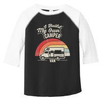 I Build My Own Camper Van Retro Style Toddler Fine Jersey T-Shirt
