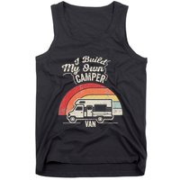 I Build My Own Camper Van Retro Style Tank Top