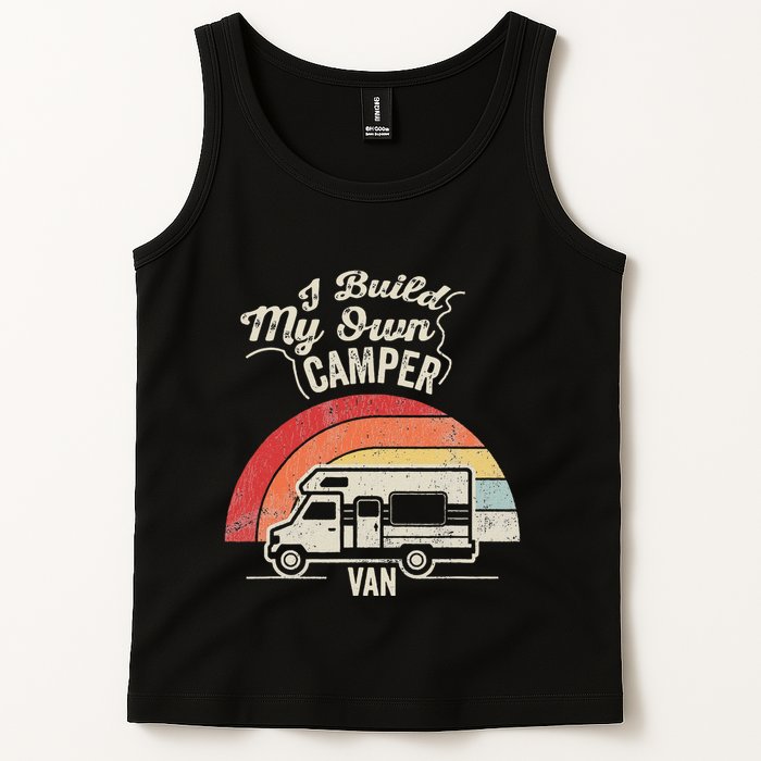 I Build My Own Camper Van Retro Style Tank Top