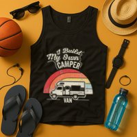 I Build My Own Camper Van Retro Style Tank Top