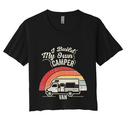 I Build My Own Camper Van Retro Style Crop Top