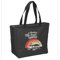 I Build My Own Camper Van Retro Style Zip Tote Bag