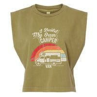 I Build My Own Camper Van Retro Style Garment-Dyed Women's Muscle Tee