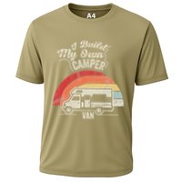 I Build My Own Camper Van Retro Style Performance Shirt
