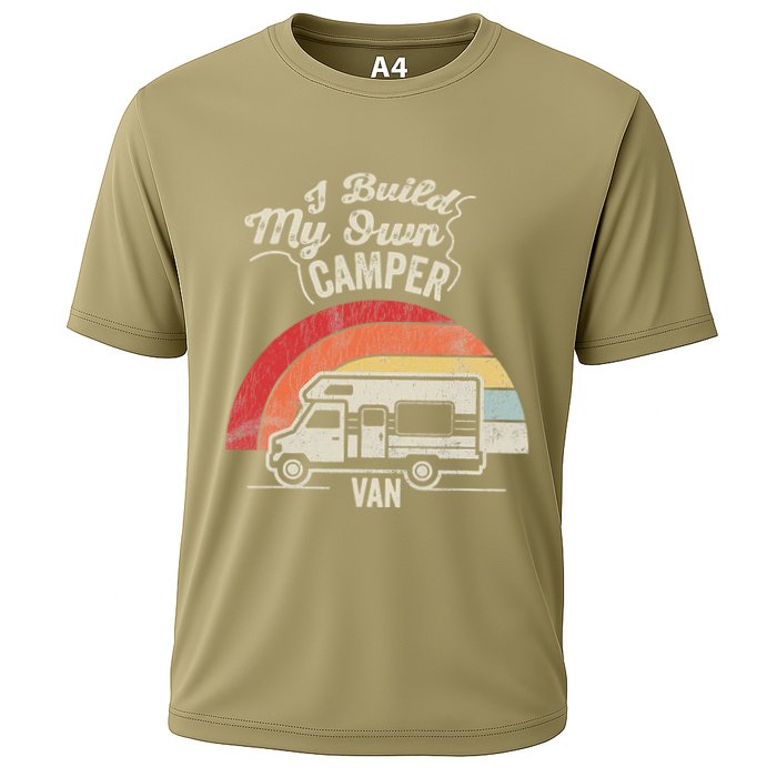 I Build My Own Camper Van Retro Style Performance Shirt