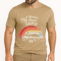 I Build My Own Camper Van Retro Style Performance Shirt