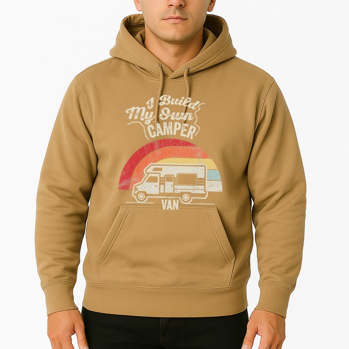 I Build My Own Camper Van Retro Style Hoodie