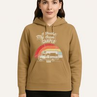 I Build My Own Camper Van Retro Style Hoodie