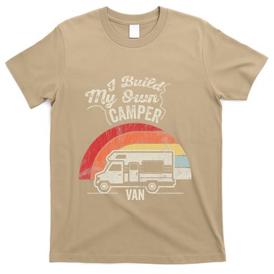 I Build My Own Camper Van Retro Style T-Shirt
