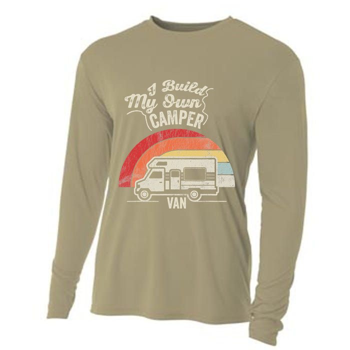 I Build My Own Camper Van Retro Style Cooling Performance Long Sleeve Crew