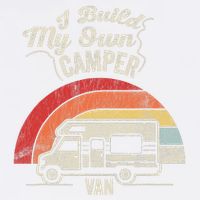 I Build My Own Camper Van Retro Style Garment-Dyed Sweatshirt