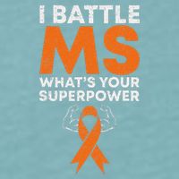 I Battle Ms WhatS Your Superpower Awareness Ribbon Sueded Cloud Jersey T-Shirt
