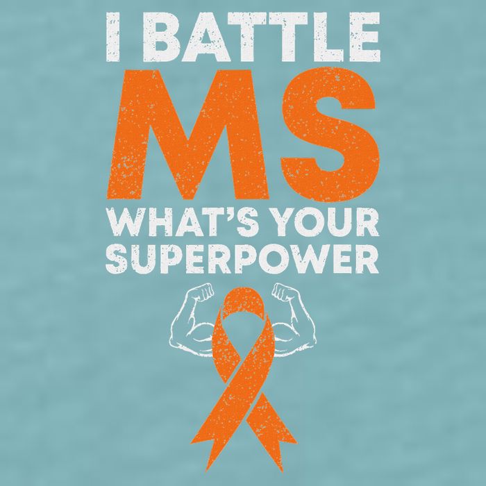I Battle Ms WhatS Your Superpower Awareness Ribbon Sueded Cloud Jersey T-Shirt