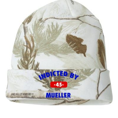 INDICTED BY MUELLER | 45th President Trump News Kati Licensed 12" Camo Beanie