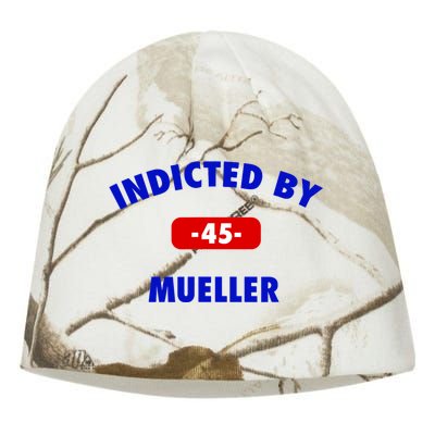 INDICTED BY MUELLER | 45th President Trump News Kati - Camo Knit Beanie