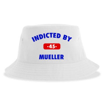 INDICTED BY MUELLER | 45th President Trump News Sustainable Bucket Hat