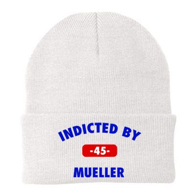 INDICTED BY MUELLER | 45th President Trump News Knit Cap Winter Beanie