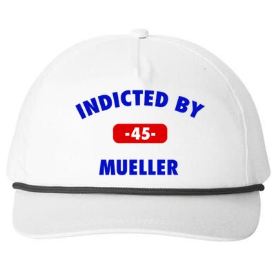 INDICTED BY MUELLER | 45th President Trump News Snapback Five-Panel Rope Hat