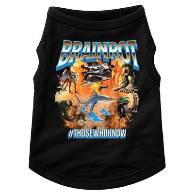 Italian Brainrot Meme Bootleg Doggie Tank