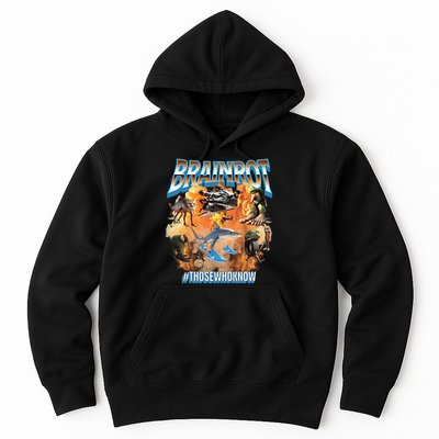 Italian Brainrot Meme Bootleg Hoodie