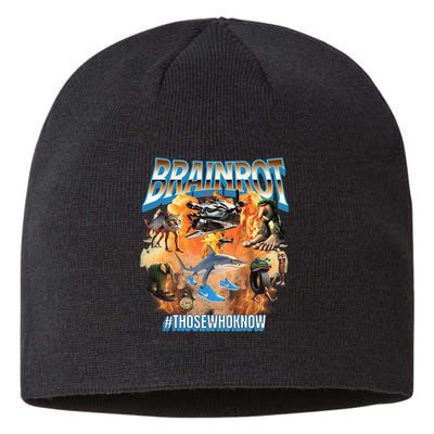 Italian Brainrot Meme Bootleg Sustainable Beanie