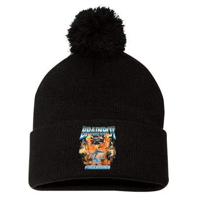 Italian Brainrot Meme Bootleg Pom Pom 12in Knit Beanie