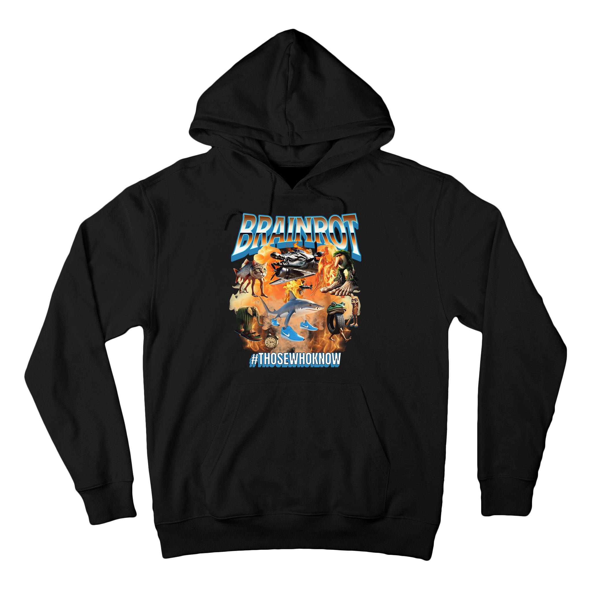 Italian Brainrot Meme Bootleg Tall Hoodie