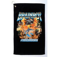 Italian Brainrot Meme Bootleg Golf Towel