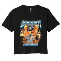 Italian Brainrot Meme Bootleg Crop Top
