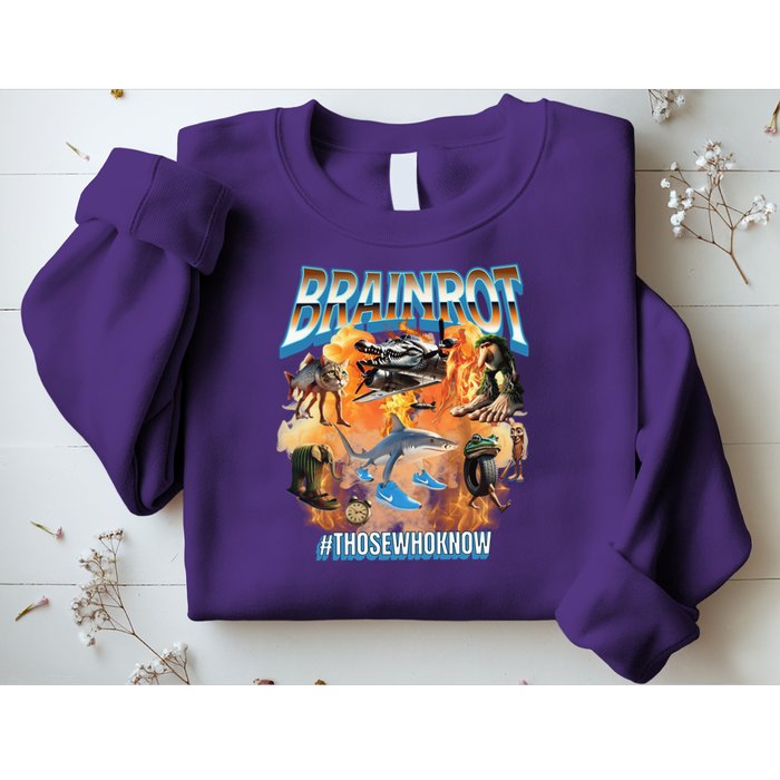 Italian Brainrot Meme Bootleg Sweatshirt