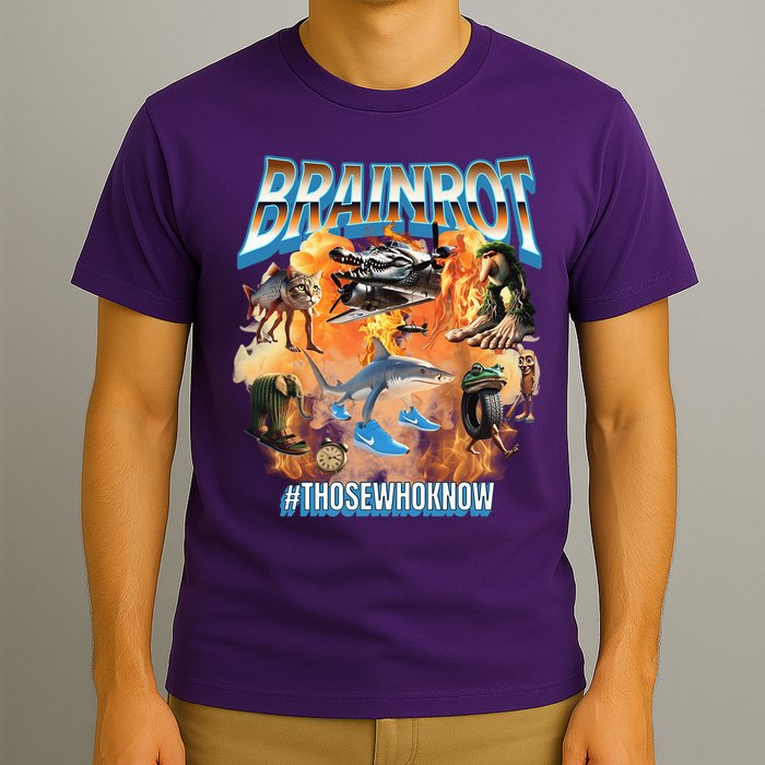 Italian Brainrot Meme Bootleg T-Shirt