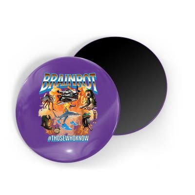 Italian Brainrot Meme Bootleg Magnet