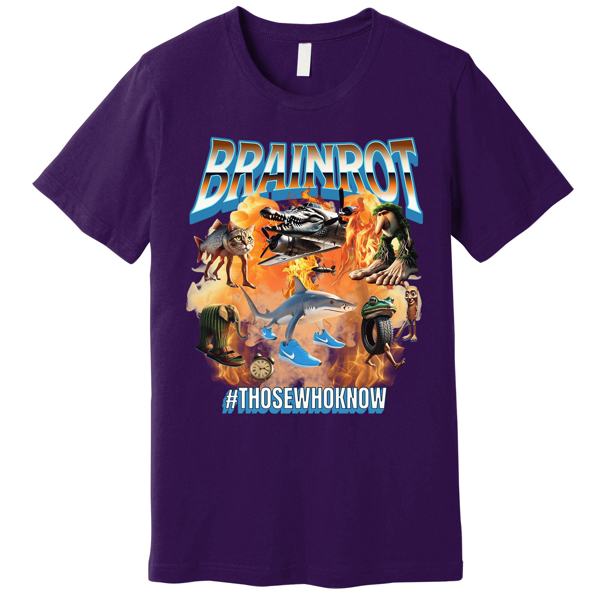 Italian Brainrot Meme Bootleg Premium T-Shirt