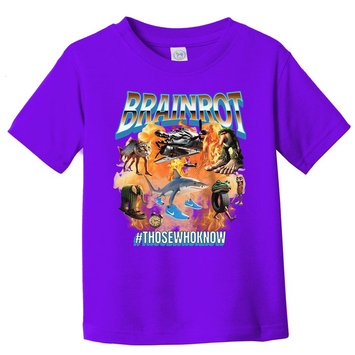 Italian Brainrot Meme Bootleg Toddler T-Shirt