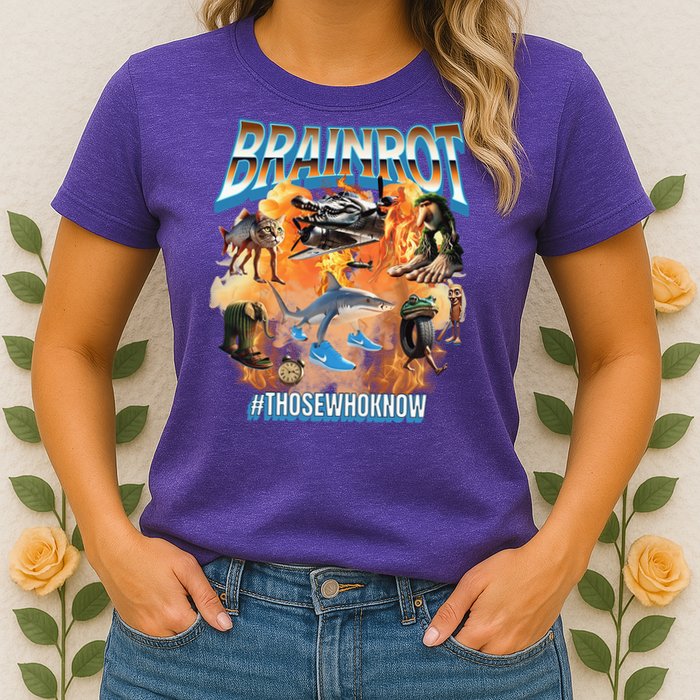 Italian Brainrot Meme Bootleg Womens T-Shirt
