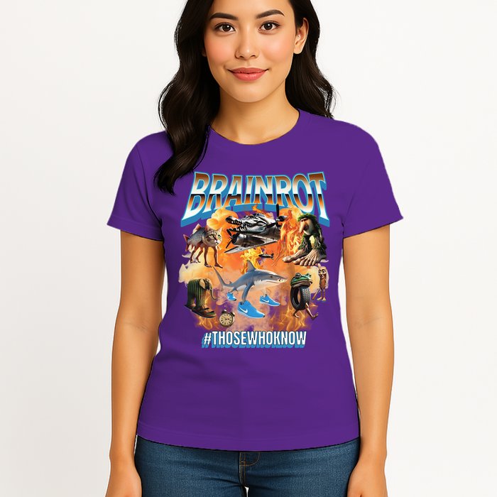 Italian Brainrot Meme Bootleg Womens T-Shirt