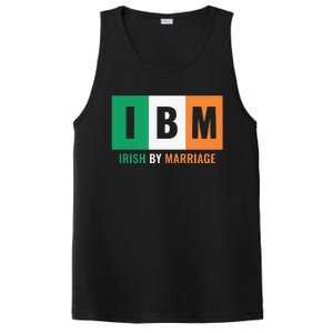 Irish By Marriage IBM Funny St Patrick's Day PosiCharge Competitor Tank