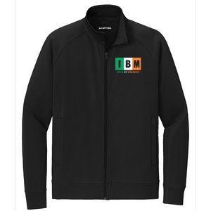 Irish By Marriage IBM Funny St Patrick's Day Stretch Full-Zip Cadet Jacket