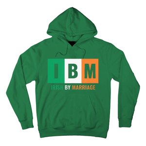 Irish By Marriage IBM Funny St Patrick's Day Hoodie