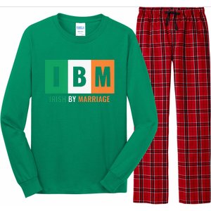 Irish By Marriage IBM Funny St Patrick's Day Long Sleeve Pajama Set